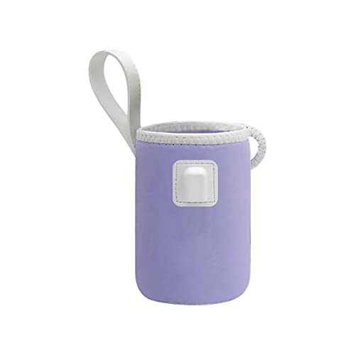 RENGU Campanas Extractoras El Inglés Juego de Calentamiento de biberones para bebés Caldera De Gas (Purple, One Size)