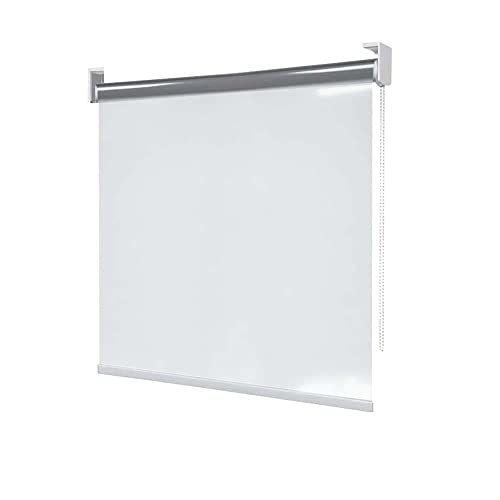 Mampara Cortina Enrollable PVC Transparente, Medidas 70 x 150 cm. Cadena Lado Derecho