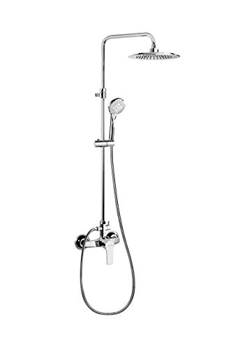 Grifería de ducha - Conjunto monomando de gran ducha con columna telescópica BLAUTHERM - RAMON SOLER