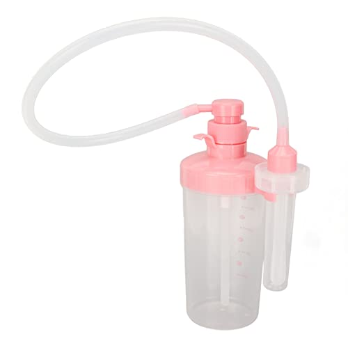 Ducha Vaginal, Limpiador de Ducha Vaginal Reutilizable 500ml Rosa Antideslizante para el Período Fisiológico
