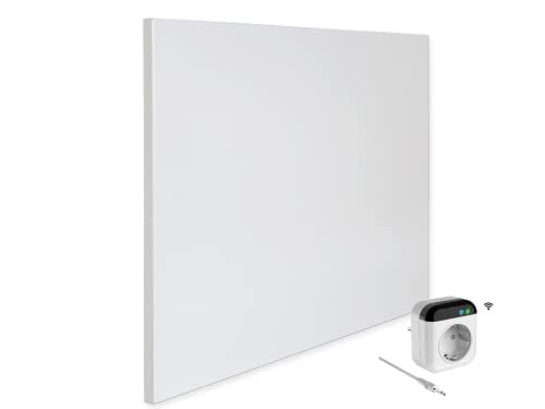 Viesta H300 TH70WIFI - Calentador de pared ultraplano (300 W, sin marco, termostato