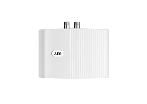 AEG 222116 MTH 570 - Calentador de sistema abierto (tamaño pequeño, 5,7 kW, 230 V), color blanco