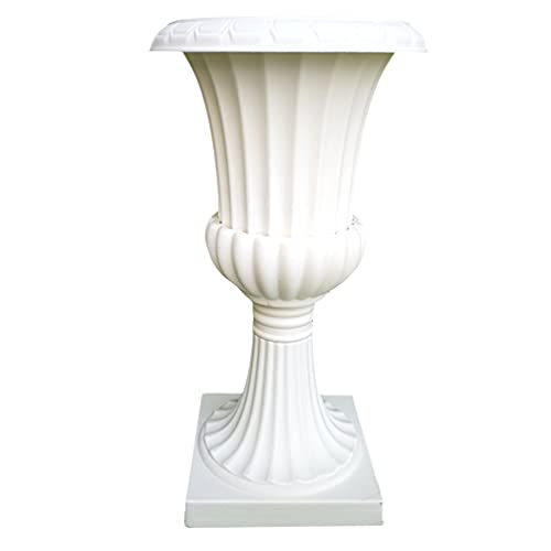 YARNOW - Columna romana para decoración de urna, flor, columnas para decoración de cumpleaños, nupcial, ducha, suministros color blanco