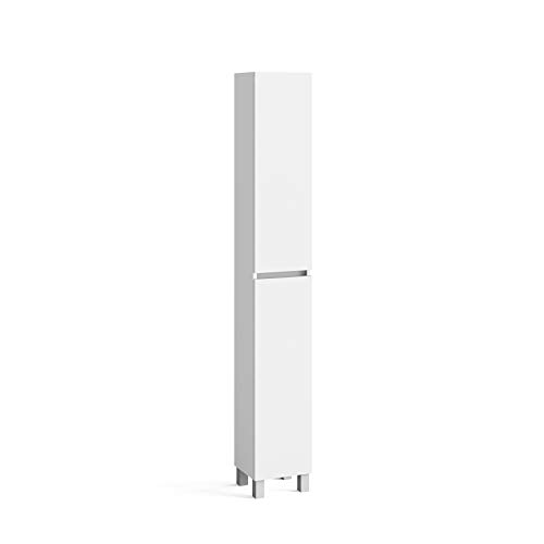 Baikal Columna Armario Auxiliar De Baño Kit Neo 2 Puertas. Disponible en Varios Acabados y Medidas Mueble Baño Auxiliar, Fabricado en España.