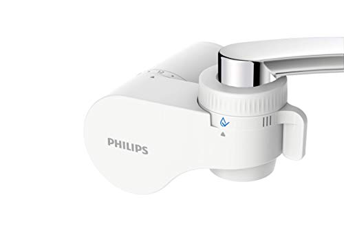 Philips Water AWP3704/10, filtro de agua de grifo X-Guard, reduce el cloro y otros contaminantes, cuenta con 3 modos, plástico, capacidad de 1000 litros