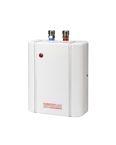 Thermoflow Elex 3.5 Calentador de agua pequeño, 230 V, Blanco, (H x B x T): 167 x 130 x 68 mm