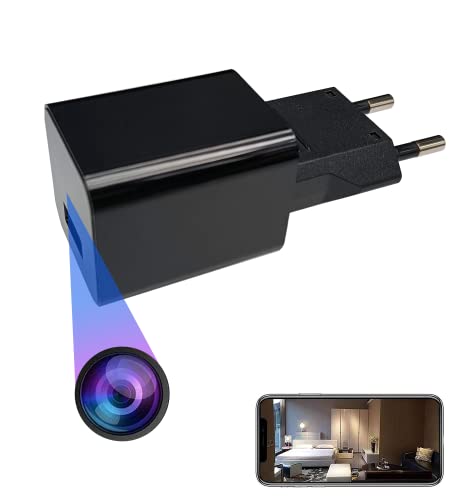 KDXF 2022 nueva cámara con tecnología WiFi 1080P, de red inalámbrica con función de carga, cámara pequeña para el hogar, aplicación inteligente Tuya, 1 Unité (Lot de 1)