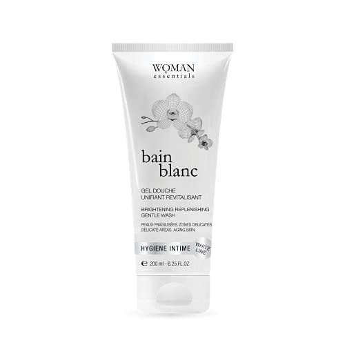 Bain Blanc Gel Baño Unificador Revitalizador para Piel Debilitada, Envejecida con Hiperpigmentación y Higiene Íntima y Corporal 200ml