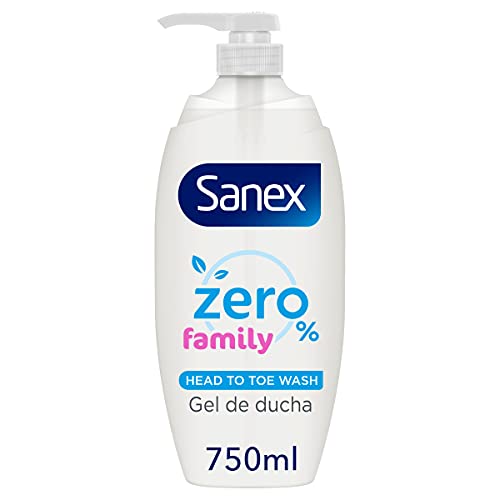 SANEX gel de ducha zero % family dosificador 750 ml