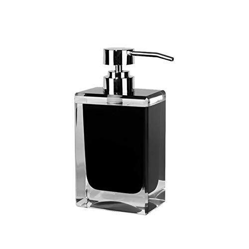 Botella de loción Prensa Resina Botella de Gel de Ducha Dispensador de jabón para baño y Cocina Encimera Loción y dispensador de líquido 200Ml / 6.7Oz Dispensador
