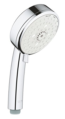 Grohe New Tempesta Cosmopolitan 100 - alcachofa de ducha con 4 chorros, cromo (Ref. 27573002)