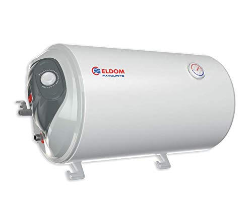 eldom Calentador de Agua de Almacenamiento Horizontal Favourite WH05039L 50 litros Izquierda, 23000 V, Blanco