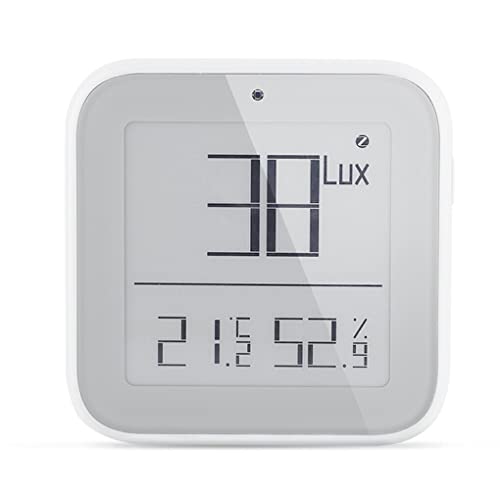 YUSSEQDD Tuya ZigBee medidor de temperatura controlador de calentador de agua sala de estar Oficina Hotel pantalla de tinta Sensor de humedad 0-60 ℃ invernadero