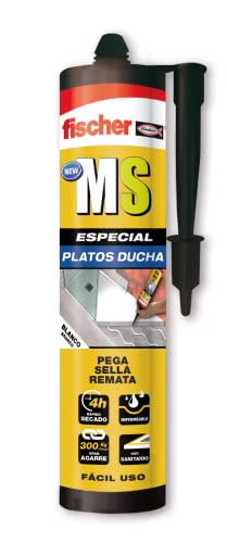 Fischer - MS Platos de ducha, pega sella y remata