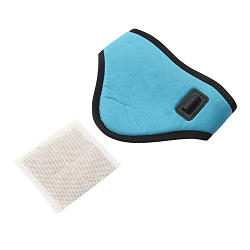 Almohadilla Térmica para el Cuello, Alivio del Dolor Mirco Velvet Skin Friendly Compact Portable USB Heated Neck Wrap para el Cuidado Individual para Viajes en el Hogar