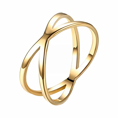 Nuevo anillo de cobre con incrustaciones simple y generoso Fashion Street Shot Everything Anillos cortina de ducha plata, dorado, A