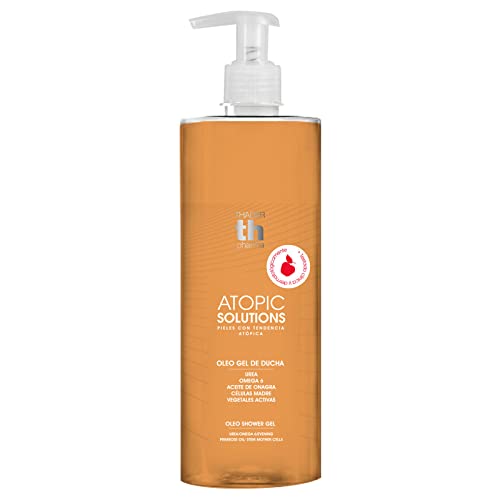 Thader Th Pharma Oleo Gel de ducha Atopic Solutions ideal para piel seca y piel con tendencia atópica, 500 ml