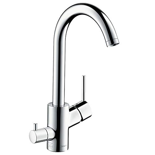 Hansgrohe 14875000 Talis S² Variarc Grifo de cocina con llave de paso, 270 mm, Cromo