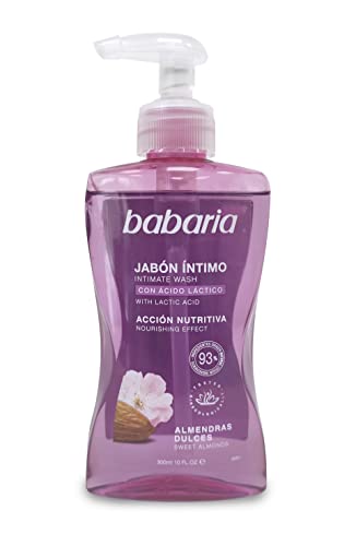 Babaria - Jabón Intimo - Con Aceite De S Dulces, Almendra, 300 Mililitro