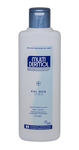 Multidermol Gel Urea - Emulsión para Baño y Ducha Sin Jabón, Indicado para Piel Seca - 750 ml