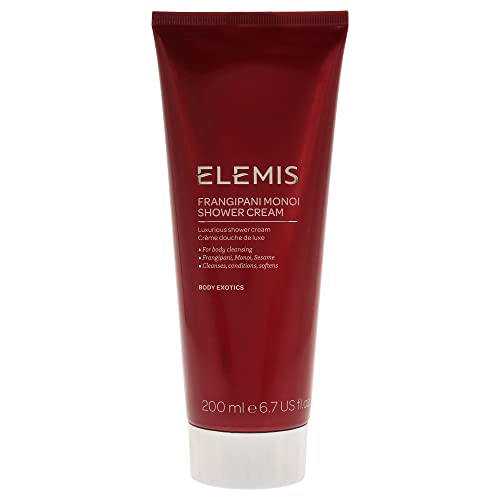 ELEMIS Frangipani Monoi Shower Cream, crema de ducha selecta 200 ml