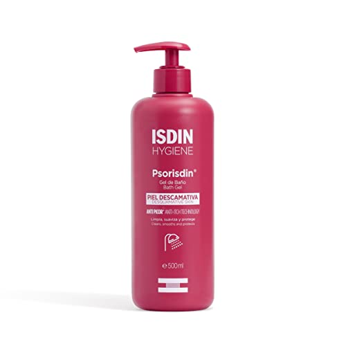 Isdin Psorisdin Hygiene Gel de Baño, Limpia, Suaviza y Protege la Piel de Personas con Psoriasis 1 x 500ml