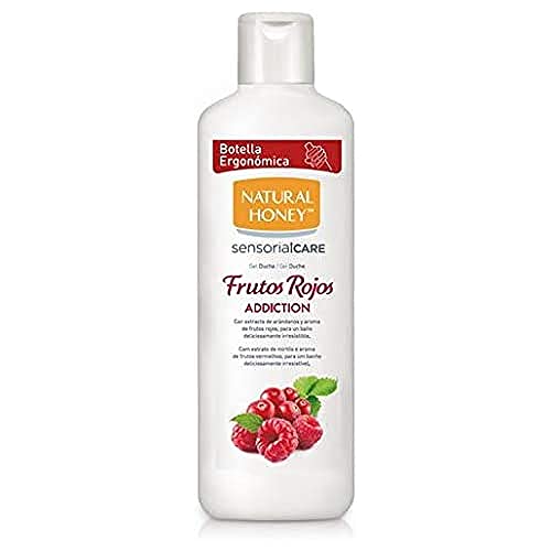 NATURAL HONEY gel de ducha frutos rojos addiction bote 750 ml