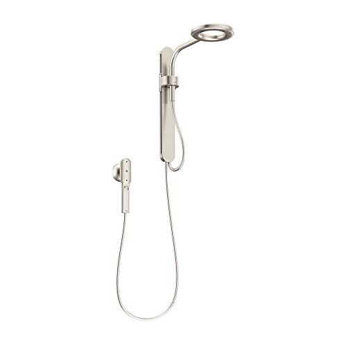 Moen N214C0SRN Nebia by Moen Spa Shower including Rainshower, Handshower and Magnetic Dock, Spot Resist Brushed Nickel