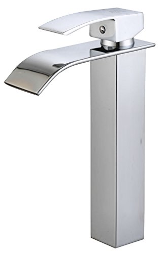 DP Grifería - Grifo monomando de lavabo alto efecto cascada ,modelo Eneldo