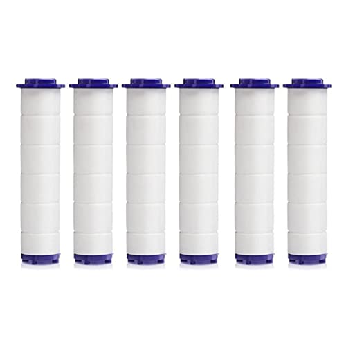 Exslend 6 filtros de cabezal de ducha de alta presión (6 unidades)
