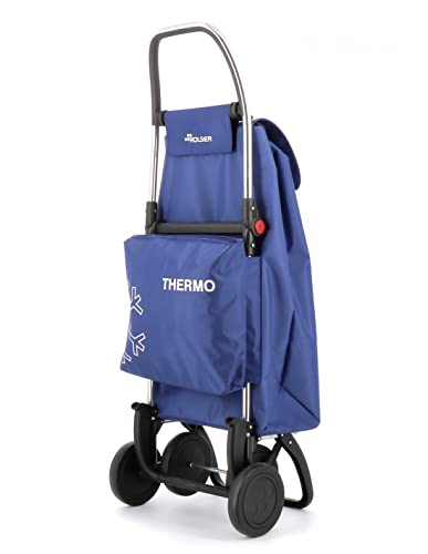 Carro Rolser I-MAX Termo Zen 4 Ruedas Plegable - Azul