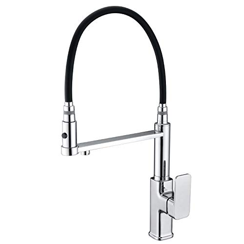 Grifo de Cocina 3 Vías Ósmosis Modo dual grifos cocina fregadero para Purificador de Filtro de Agua con Caño Flexible y Doble Mango Grifería de Cocina para Osmosis-A