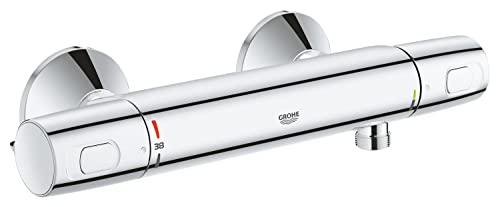 GROHE QuickFix Precision Trend - Termostato ducha, tecnología Water Saving y botón de control ecológico, cromado, ref. 34229002