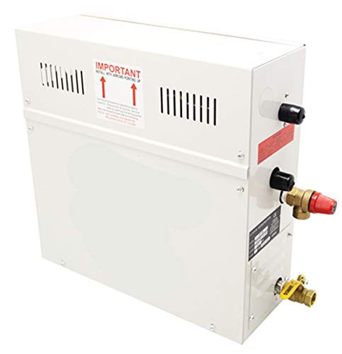 NEWTRY 9KW 380V Controlador Digital Sauna Bañera Generador de Vapor Baño Vapor Vapor para el Hogar SPA Ducha para 9m³ Espacio