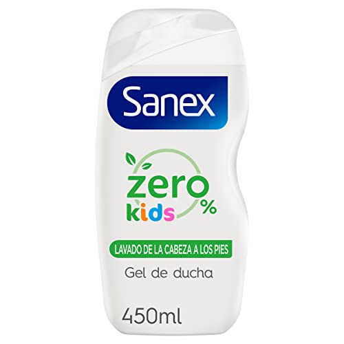 SANEX gel de ducha zero kids bote 450 ml