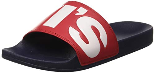 Levi's June L, Chanclas Hombre, Red R Red 87, 42 EU