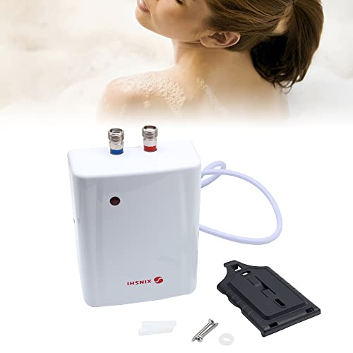 KOLHGNSE Calentador de agua de 220 V de ducha, 3500 W, mini calentador de agua eléctrico para cocina, baño, hotel