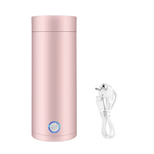 AVCXEC Hervidor de Agua Portatil Electrico, 3 en 1 Mini Hervidor de Agua Viaje, Ioxidable Hervidor Agua Electrico Pequeño para Hacer Leche, Café y Té, 5 Minutos de Ebullición Rápida