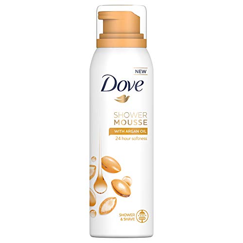 Dove - Gel de ducha de espuma sograso con aceite de argán, perfume oriental y madera, fórmula testada dermatológicamente, lote de 3 x 200 ml