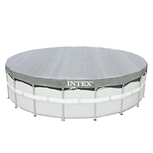 Intex Cubierta para Piscina Redonda 549 cm Terraza Jardín Patio Enrollamientos