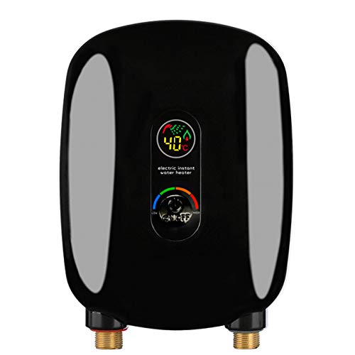 Calentador de agua eléctrico instantáneo (220 V, 6500 W, pantalla LCD)