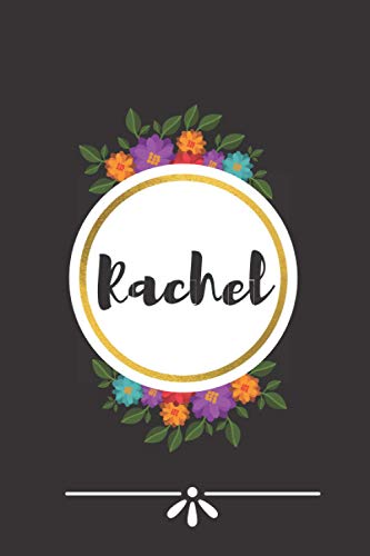 Rachel: Journal Notebook - Personalized Name Lined Journal Diary Notebook for women and gils 120 Pages,6