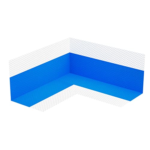 Esquina interior 100 piezas de densidad interior de la esquina de sellado de azulejos de impermeabilización de azulejos lámina de agua para ducha B01…