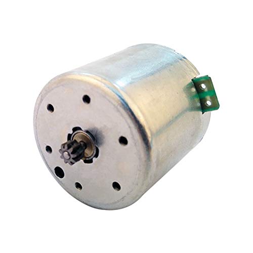 Leloo Lruirui-Motor DC Motor de Engranajes metálicos de 12V DC, para regulador de Voltaje TND SVC, 38ZY25 38ZY13, Piezas de Bricolaje (Speed(RPM) : 38ZY25 9 Tooth Gear)