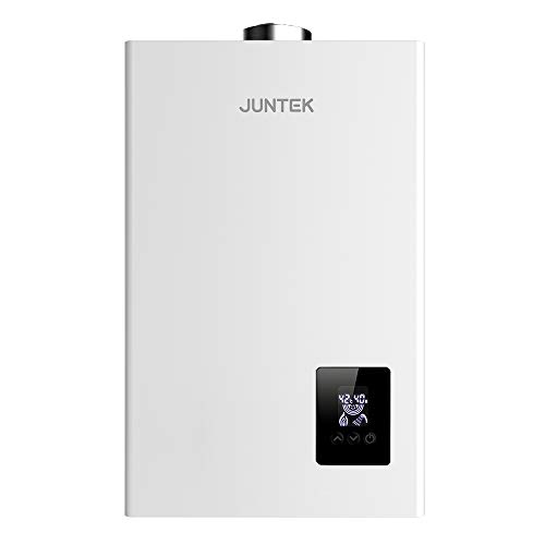 JUNTEK JCE-10N Calentador de Agua de Gas Natural Calentador de Agua Calentador de Agua Automático Calentador de Agua Instantáneo (10L)