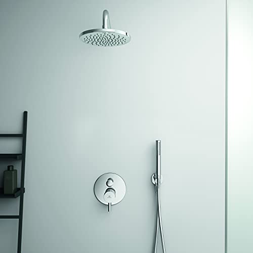 Ideal Standard - Ceraline Kit de ducha con parte interior y exterior, cromado
