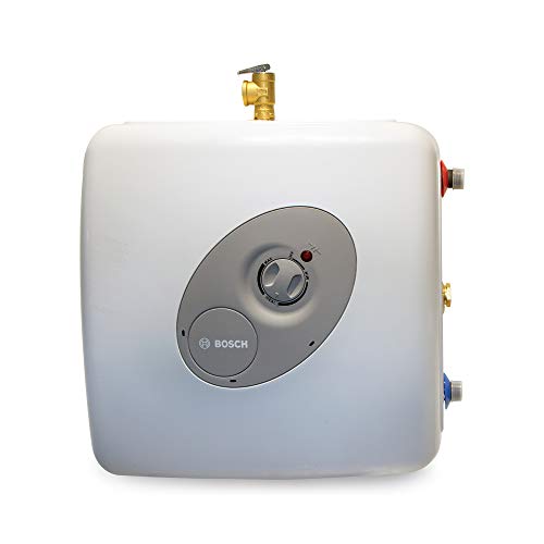 Bosch Tronic 3000 T - Calentador eléctrico de agua de 7 galones (ES8) - Elimina el tiempo de agua caliente - Estante, pared o suelo