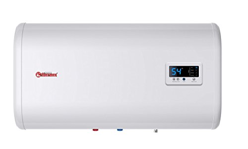 Thermex IF 50 H Comfort - Calentador de agua caliente horizontal (50 L, funcionamiento digital), color blanco