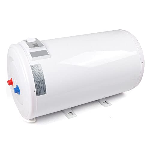 Calentador de agua eléctrico para baño ducha 50L Pequeño Calefacción rápida Tipo de almacenamiento Calentador de baño Blanco 220V 2000w