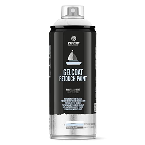 Montana Colors MTN PRO Pintura retoque Gelcoat Spray 400ml Blanco